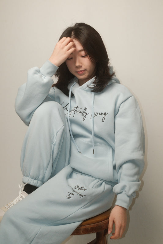 Powdered Blue Sweats