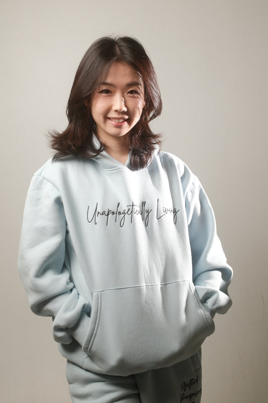 Powdered Blue Hoodie