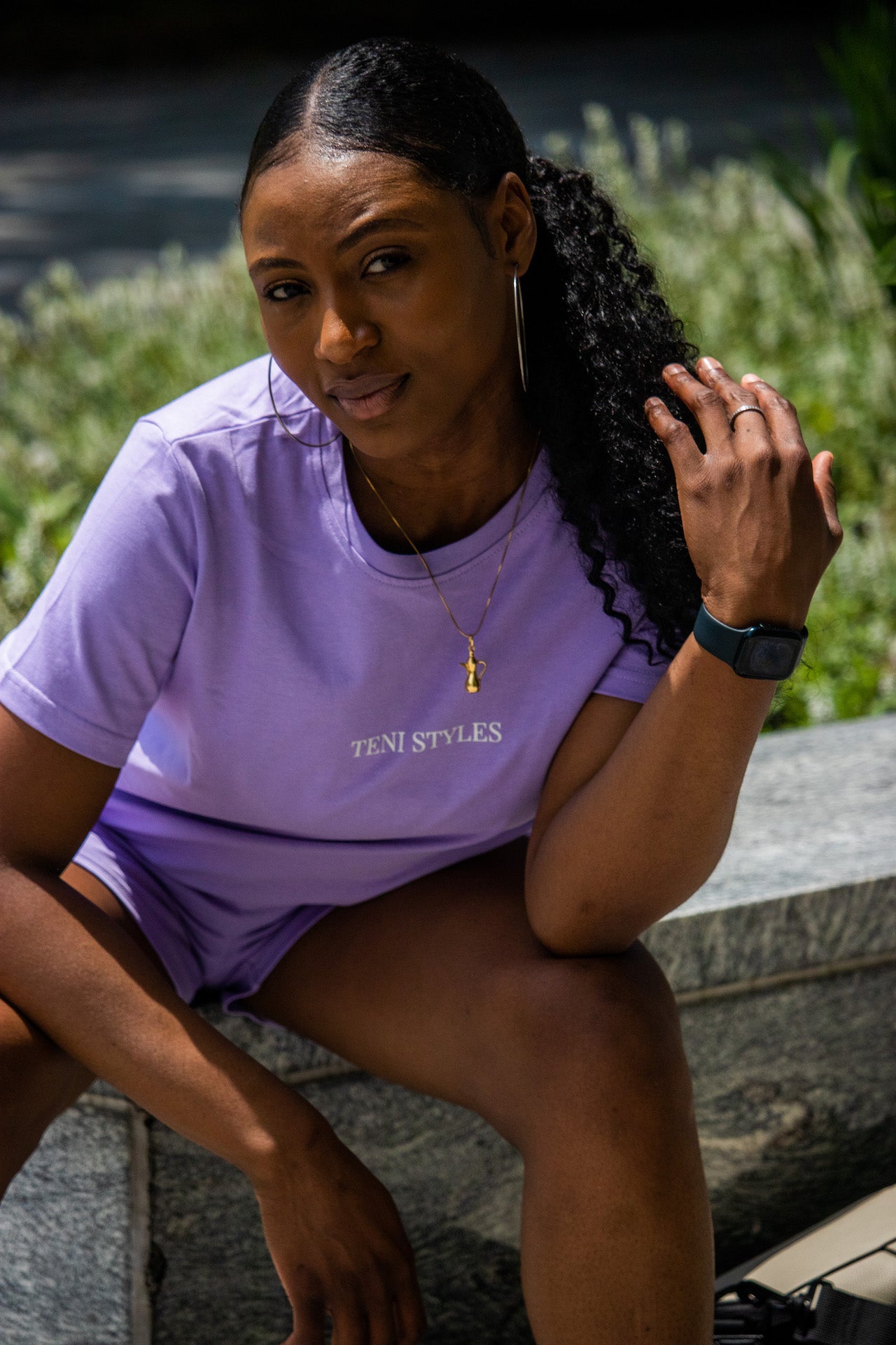 Teni's Summer Set ~Lavender Shirt