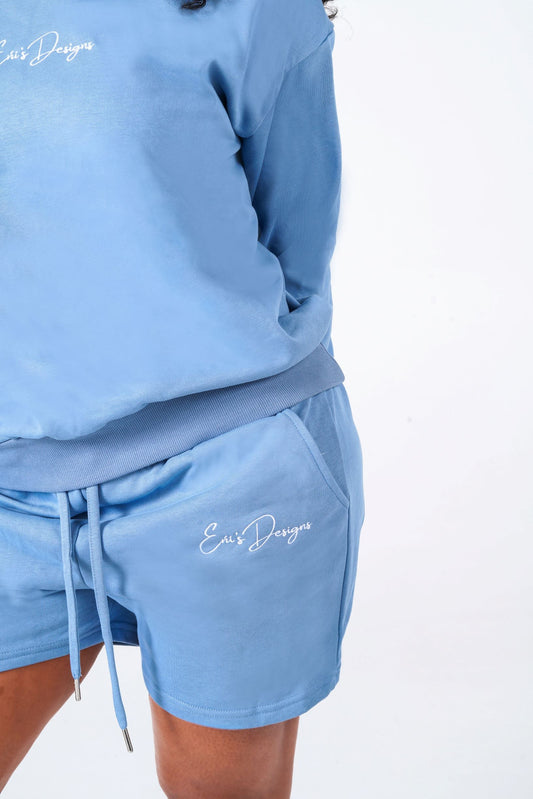 Eni's Blue Spring Shorts