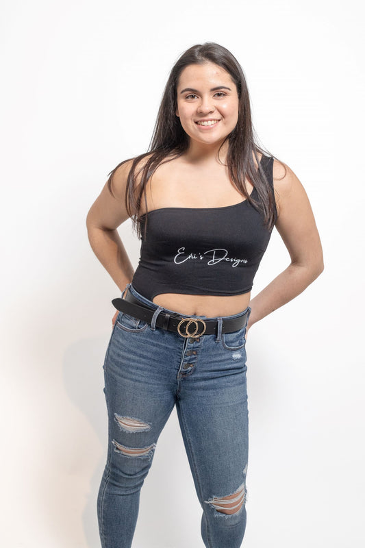 Eni's Design Black Bodysuit