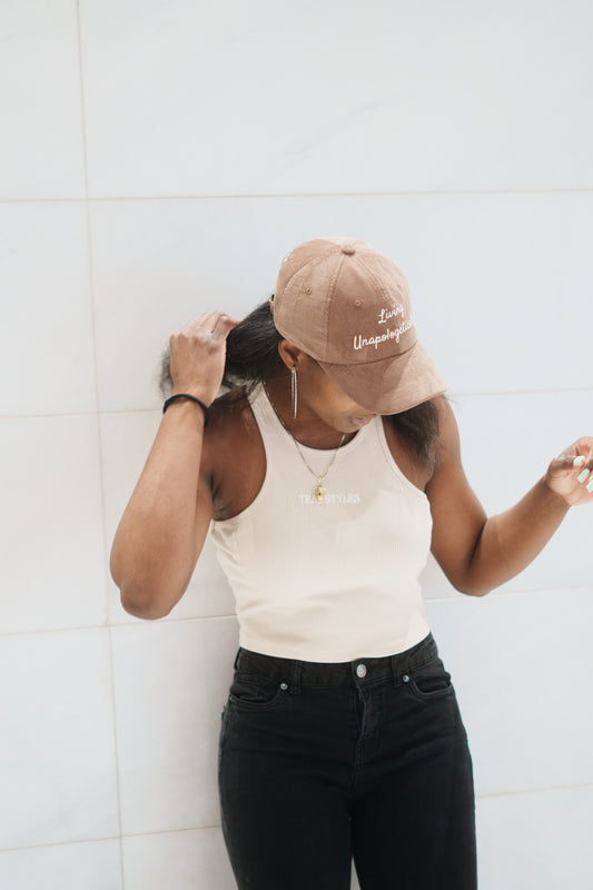 Crop Tank top~ Beige