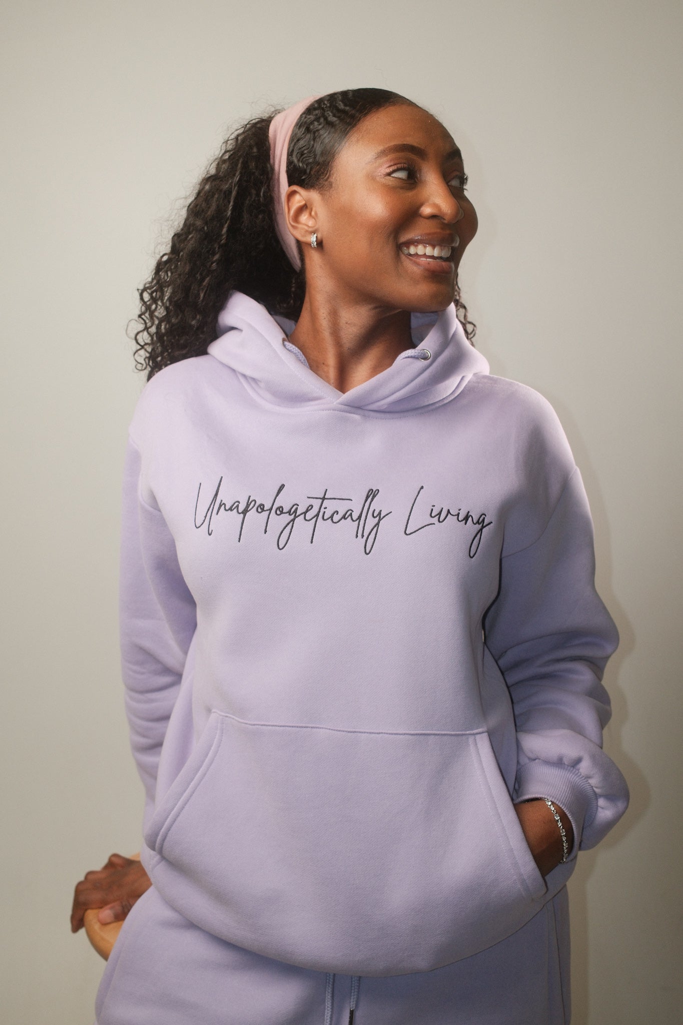 Mauve Lavender Hoodie