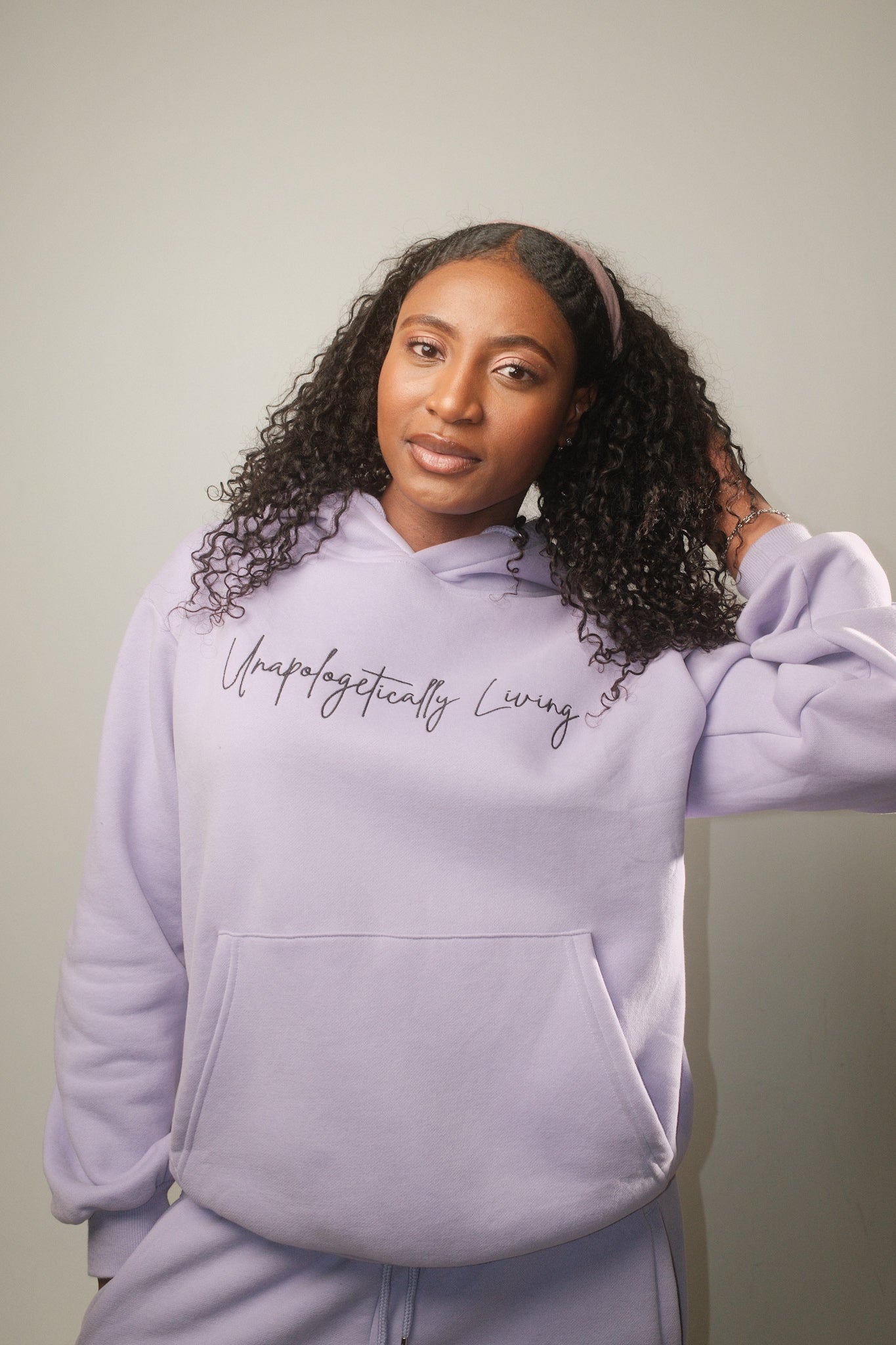 Mauve Lavender Hoodie