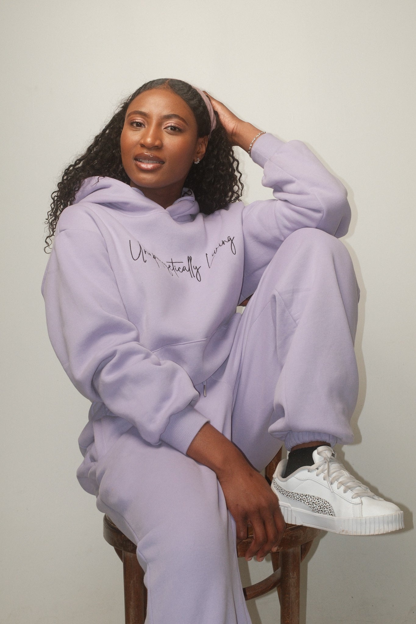 Mauve Lavender Hoodie