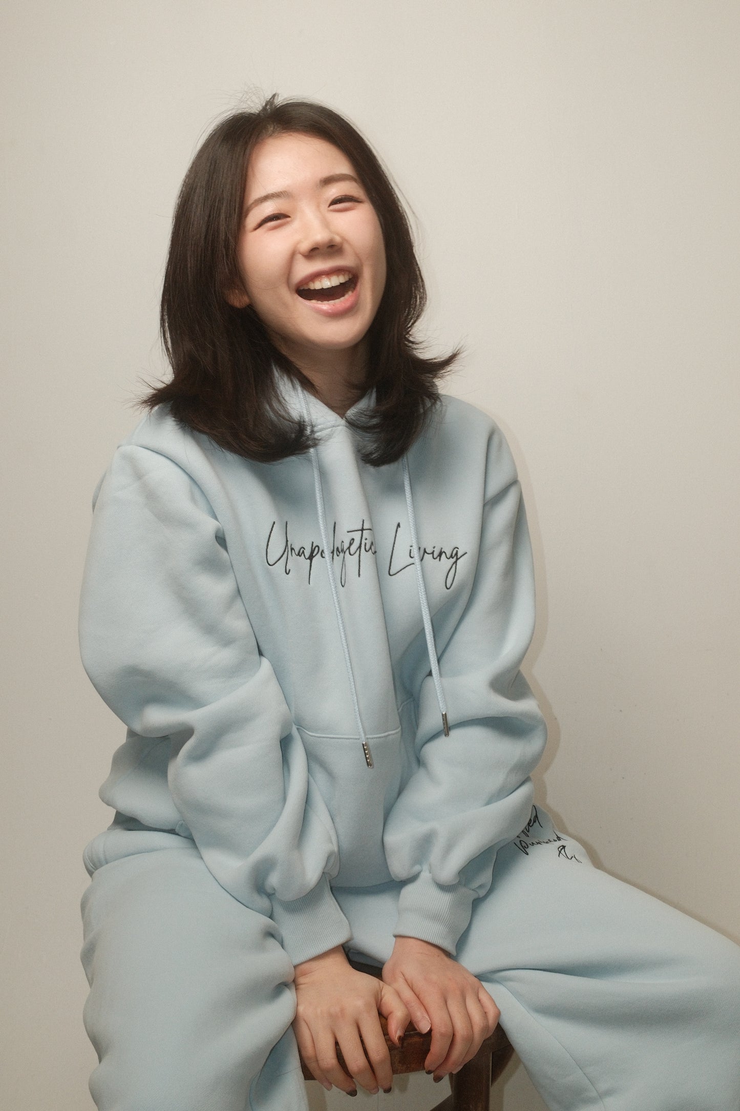 Powdered Blue Hoodie