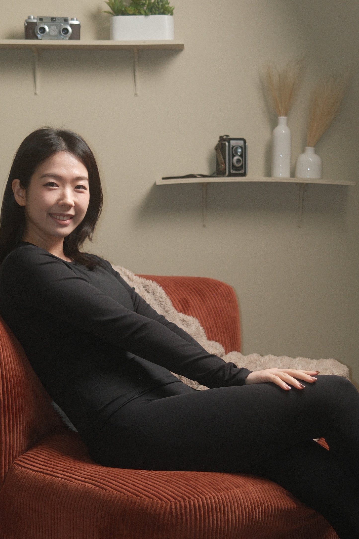 Women Fitness Set (top & bottom)- BLACK