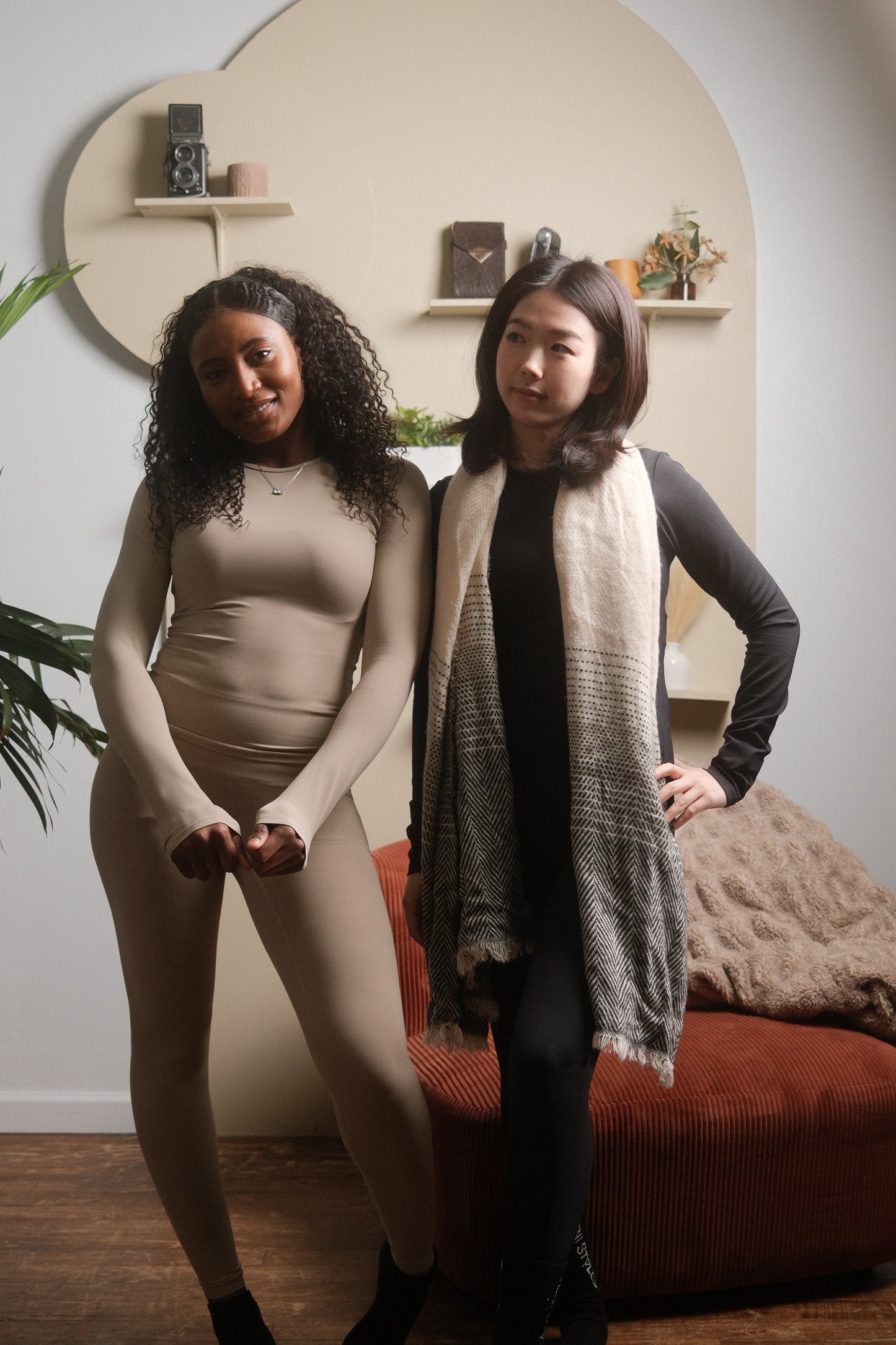 Women Fitness Set (top & bottom)- BLACK