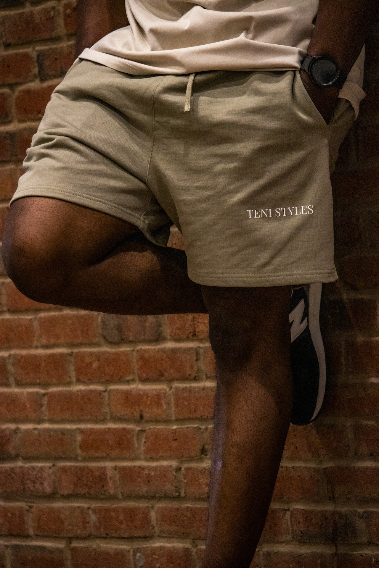 Men Summer Shorts~ Grey Camel