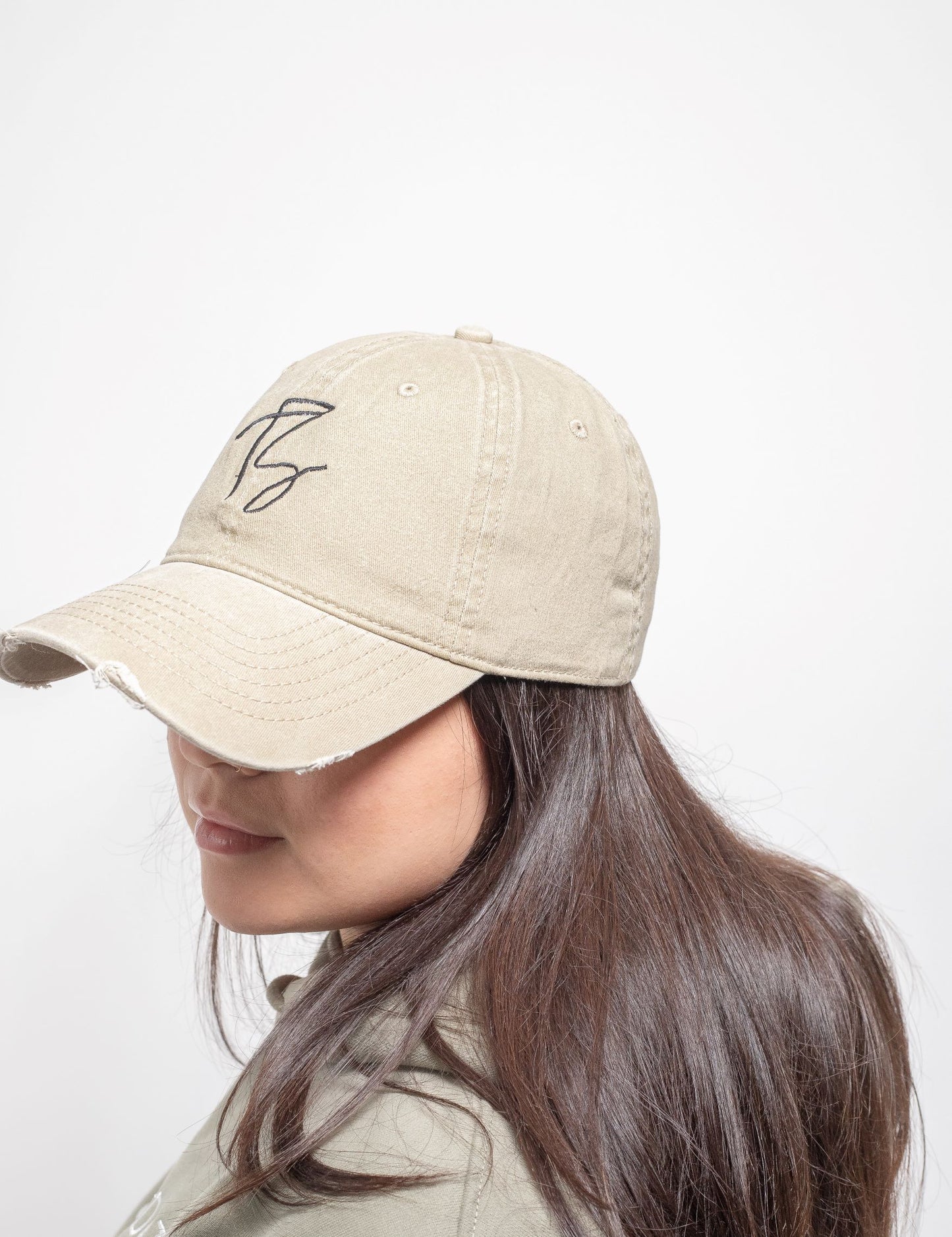 Beige Baseball Cap